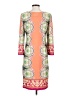 Sunny Leigh Paisley Orange Casual Dress Size S - photo 2