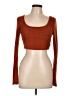 Assorted Brands Orange Long Sleeve Top Size L - photo 1