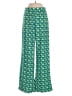 COSTES BASIC Print Green Casual Pants Size S - photo 1