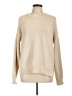 Cupcakes & Cashmere 100% Polyester Solid Tan Turtleneck Sweater Size L - photo 1