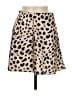 Aqua Animal Print Tan Casual Skirt Size M - photo 1