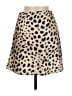 Aqua Animal Print Tan Casual Skirt Size M - photo 2