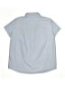 Marc Jacobs 100% Cotton Solid Blue Short Sleeve Button-Down Shirt Size 2 - photo 2