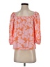 Sanctuary Floral Orange 3/4 Sleeve Blouse Size S - photo 1