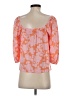 Sanctuary Floral Orange 3/4 Sleeve Blouse Size S - photo 2