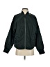 A New Day 100% Polyester Solid Green Windbreaker Size S - photo 1