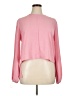 Robert Rodriguez 100% Polyester Pink Long Sleeve Blouse Size XL - photo 1