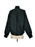 A New Day 100% Polyester Solid Green Windbreaker Size S - photo 2