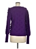 Lilly Pulitzer Polka Dots Purple Pullover Sweater Size M - photo 2