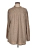 Jodifl Brown Long Sleeve Blouse Size M - photo 1