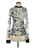 Marc Cain Silver Long Sleeve Top Size 10 (N3) - photo 1