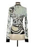 Marc Cain Silver Long Sleeve Top Size 10 (N3) - photo 2