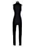 Shein Solid Black Jumpsuit Size S - photo 2