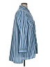 Liz & Me 100% Polyester Stripes Blue 3/4 Sleeve Blouse Size 0X - photo 4