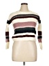 Hippie Rose Color Block Ivory Pullover Sweater Size S - photo 1