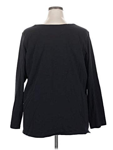 Lane Bryant Outlet 3/4 Sleeve T-Shirt (view 2)
