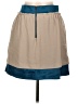 Love 21 100% Polyester Color Block Tan Casual Skirt Size L - photo 2