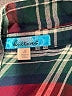 Buttons 100% Polyester Plaid Black Blue Long Sleeve Blouse Size S - photo 7