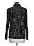 Kim Rogers Stars Black Long Sleeve Blouse Size M - photo 2
