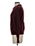 Everlane Solid Burgundy Wool Pullover Sweater Size XXS - photo 5
