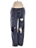 One by One Teaspoon Hearts Blue Jeans Size 25 waist - photo 1
