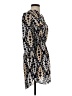 Eight Sixty 100% Polyester Animal Print Gold Casual Dress Size XS - photo 4