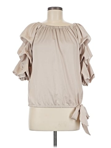 MSK 3/4 Sleeve Blouse (view 1)