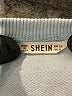 Shein Blue 3/4 Sleeve T-Shirt Size 8 - photo 7