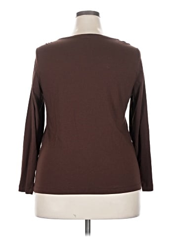 DressBarn 3/4 Sleeve T-Shirt (view 2)