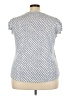 PREMISE Blue Short Sleeve Top Size 3X - photo 2