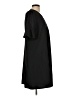 Unbranded Solid Black Casual Dress Size L - photo 4