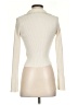 Shein 100% Polyester Ivory Cardigan Size 4 - photo 2