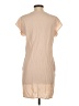 Very J Solid Tan Casual Dress Size S - photo 2