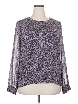 Doncaster Collection Long Sleeve Silk Top