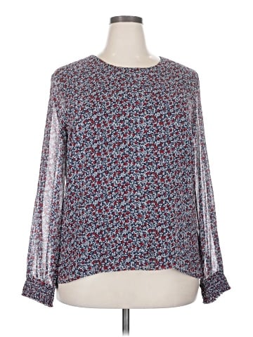 Doncaster Collection Long Sleeve Silk Top (view 1)