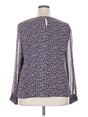 Doncaster Collection Long Sleeve Silk Top (view 2)
