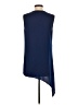 BCBGMAXAZRIA 100% Recycled Polyester Blue Sleeveless Top Size S - photo 2