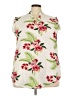 Amaryllis 100% Polyester Ivory Sleeveless Blouse Size 3X - photo 1