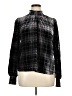 Evereve Plaid Black Long Sleeve Blouse Size XL - photo 1