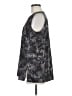 Athleta Floral Gray Sleeveless T-Shirt Size M - photo 5