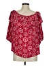 Vince Camuto Red Short Sleeve Blouse Size M - photo 1