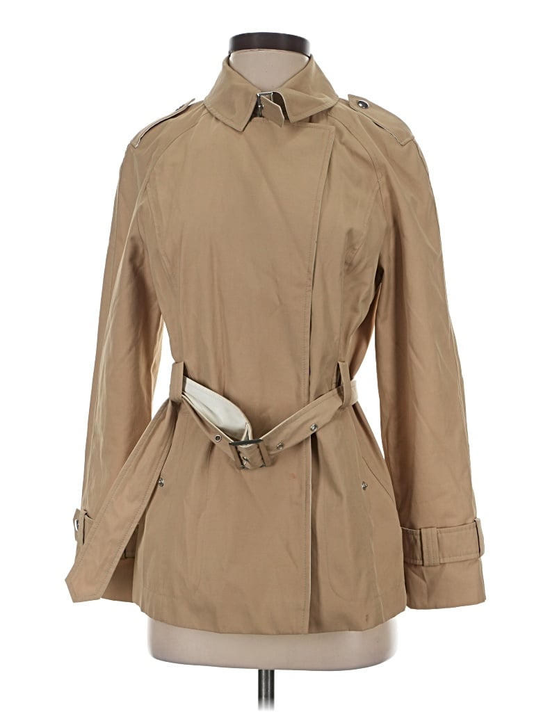 Pre-owned Gallery Trenchcoat In Tan