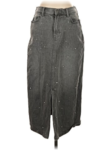 a.n.a. A New Approach Denim Skirt (view 1)