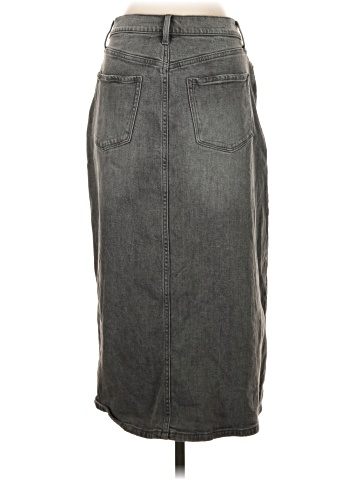 a.n.a. A New Approach Denim Skirt (view 2)