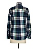 Old Navy 100% Cotton Plaid Blue Long Sleeve Button-Down Shirt Size XS - photo 2