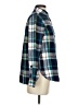 Old Navy 100% Cotton Plaid Blue Long Sleeve Button-Down Shirt Size XS - photo 4