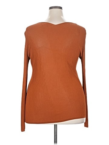 Lafayette 148 New York Long Sleeve Top (view 2)