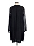 CAbi 100% Polyester Chevron-herringbone Black Casual Dress Size M - photo 2