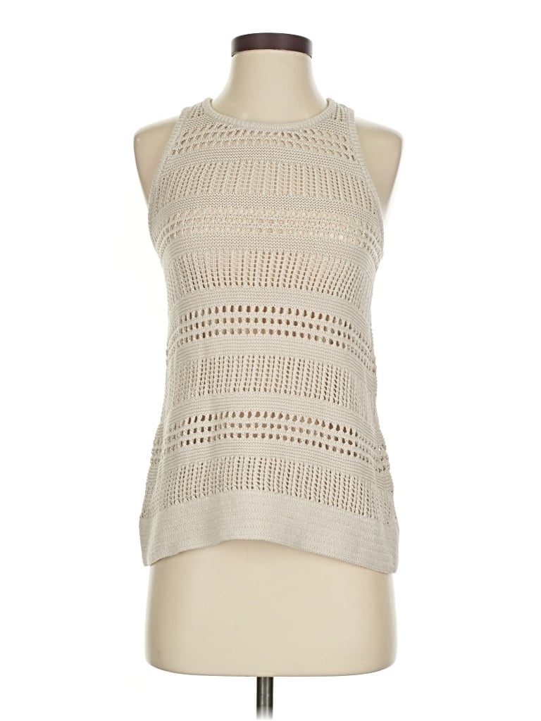 Club Monaco Sweater Vest: Ivory Sweaters & Sweatshirts - Size X-Small