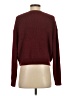 Unbranded Solid Burgundy Pullover Sweater Size S (estimated) - photo 2